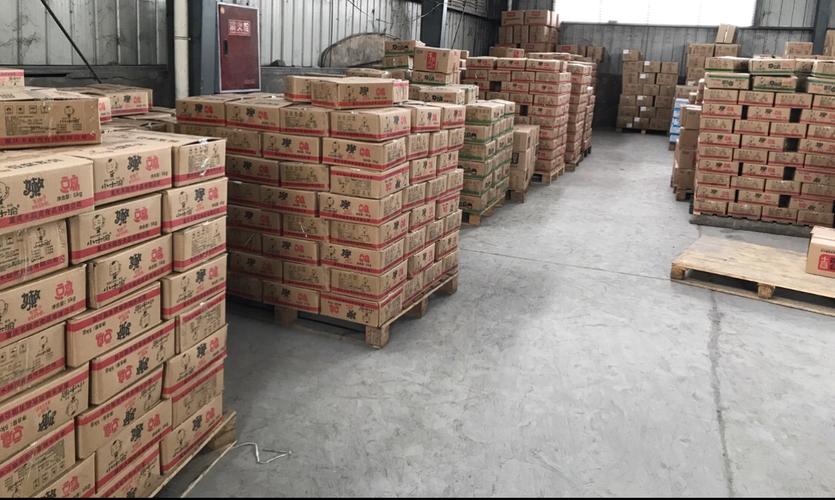 工厂产品仓库一角